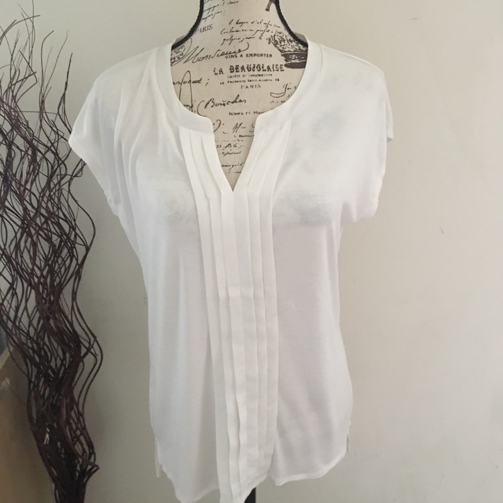 THE LIMITED sleeveless white top